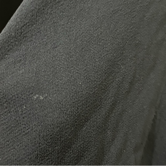 Tadashi Shoji Navy Blue Silk Midi Dress 12P Vintage Satin Halter Evening Wear - Picture 8 of 8